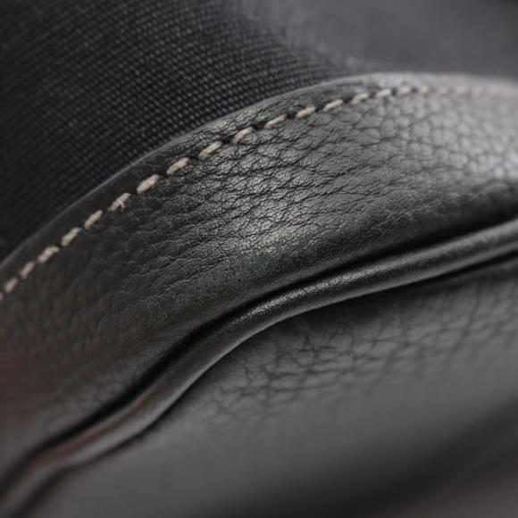 HERMES Garden Party PM Tote Bag Toile Officier Negonda Black - Picture 6 of 8